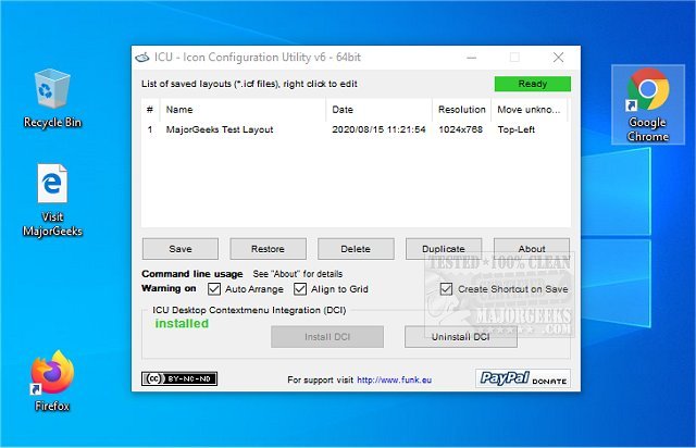 ICU – Icon Configuration Utility v6