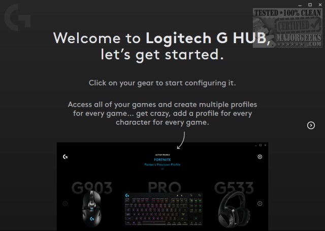 udstilling Berigelse røg Logitech G HUB 2020.11.9270