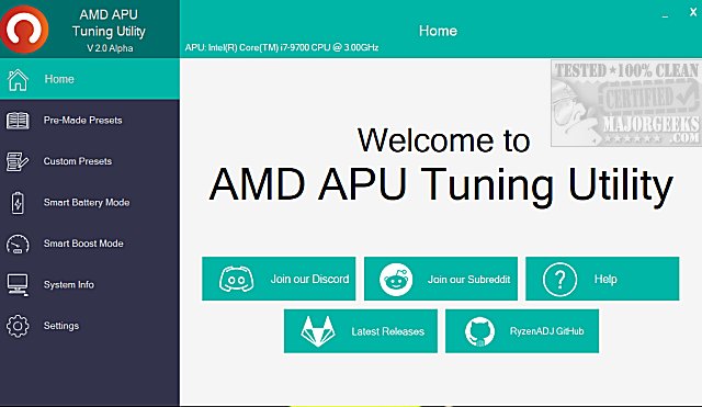 amd tuning utility