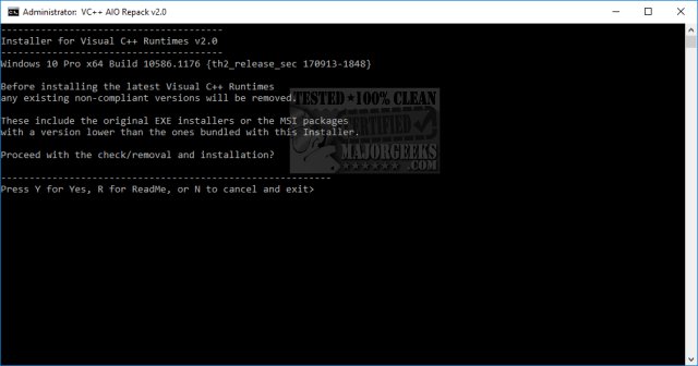 what is microsoft vc redist package