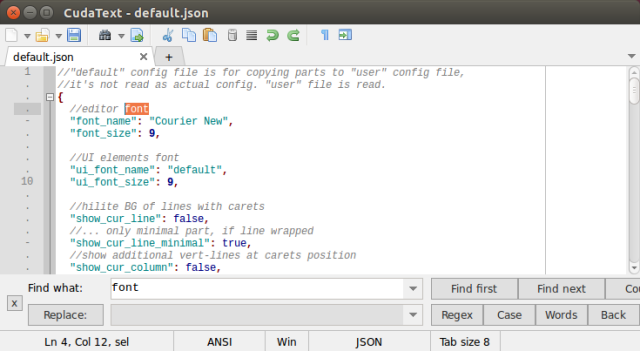 open with cudatext open with cudatext